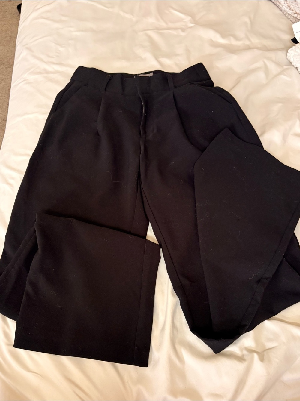 Maurices Women's Black Tapered Dress Trousers